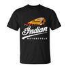 2024 männer T Shirt Casual Indians Motorrad T-shirt Grafik Übergroßen Motorrad Biker Cafe Racer Chopper Vintage Streetwear S-5XL