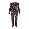 Family Matching Print Sets Pajamas Loungewear Outfits Family Matching Long Sleeve Tops+Pants Set
