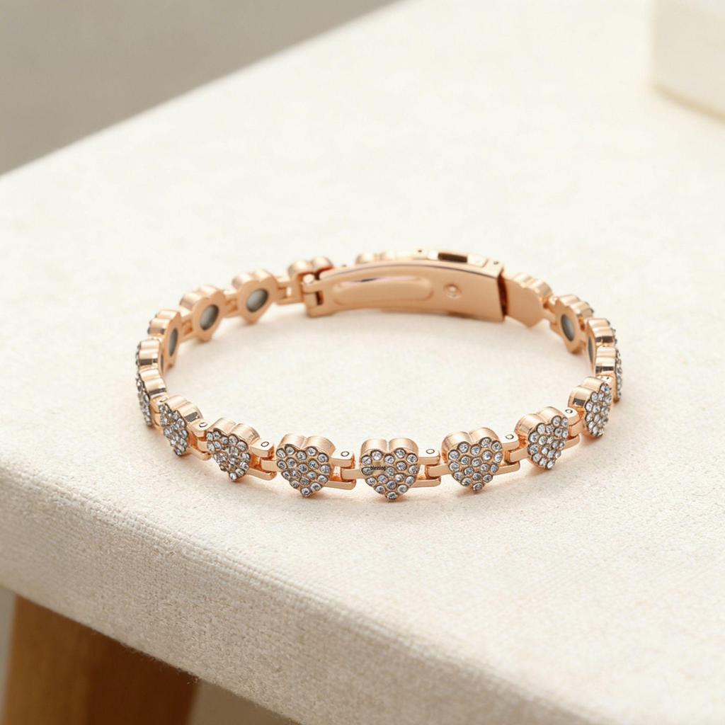 Herren Vintage Europäischer & Amerikanischer Stil Magnetisches Legierungsarmband