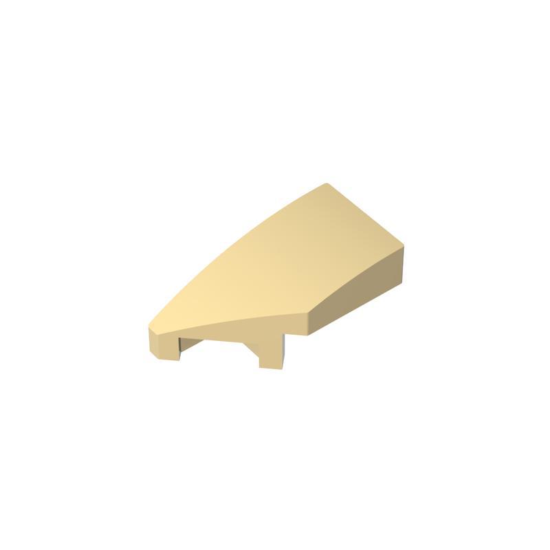 50PCS 29120 Wedge 2x1x2/3 Stud Notch Left Bricks Collections Bulk Modular GBC Toys For Technical MOC Buildings Blocks