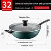 32cm Avocado Green Non-stick Wok