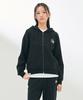 Chasecult Women'S Point Embroidery Zip-Up Hoodie-Darg4361B03