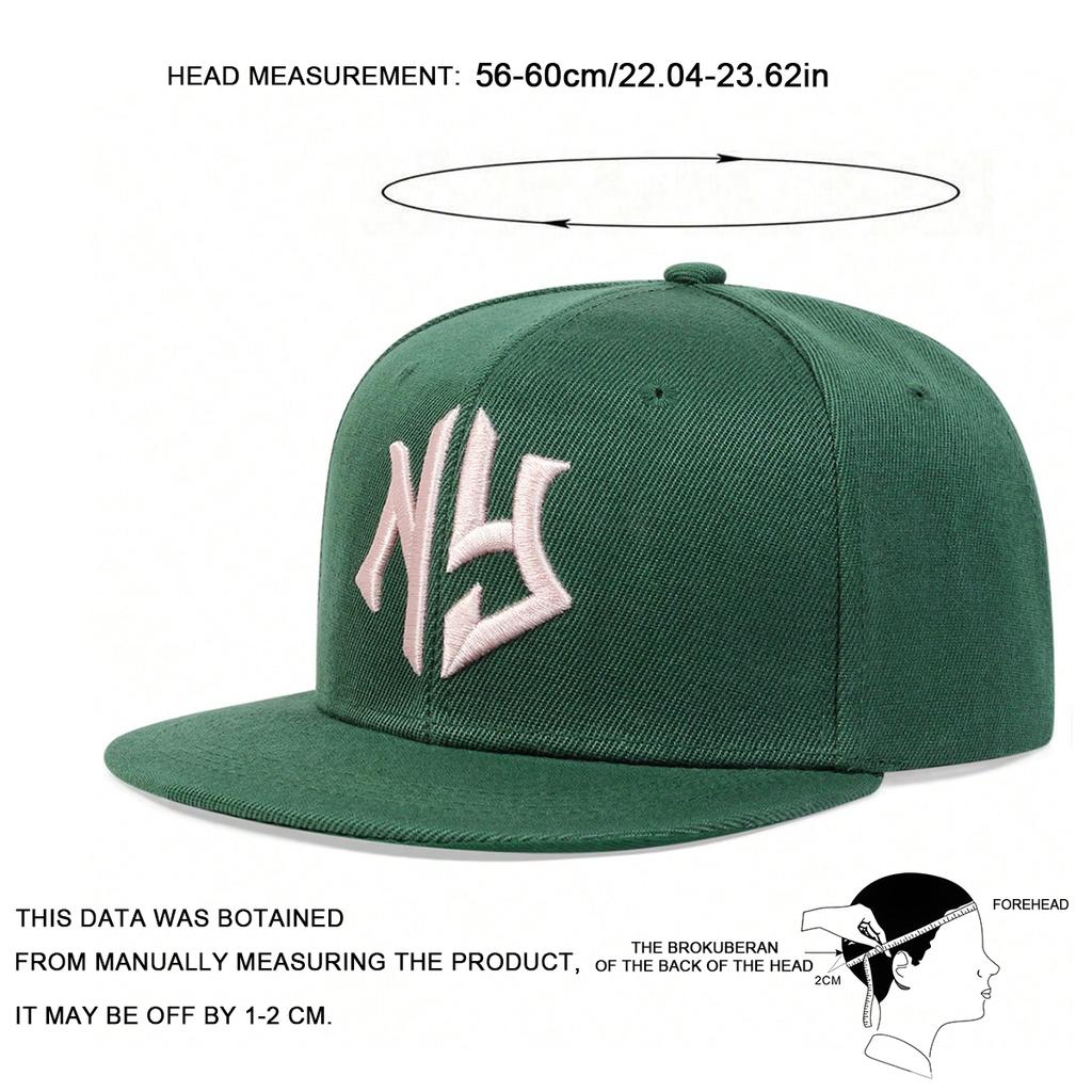 Unisex Letter Embroidery Hip-hop Hats Spring Autumn Outdoor Adjustable Casual Baseball Caps Sunscreen Hat