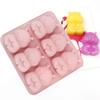 Kapibara Ice Tray Silicone Mold Diy Chocolate Biscuit Mold Baking Tool Candy Mold Gift