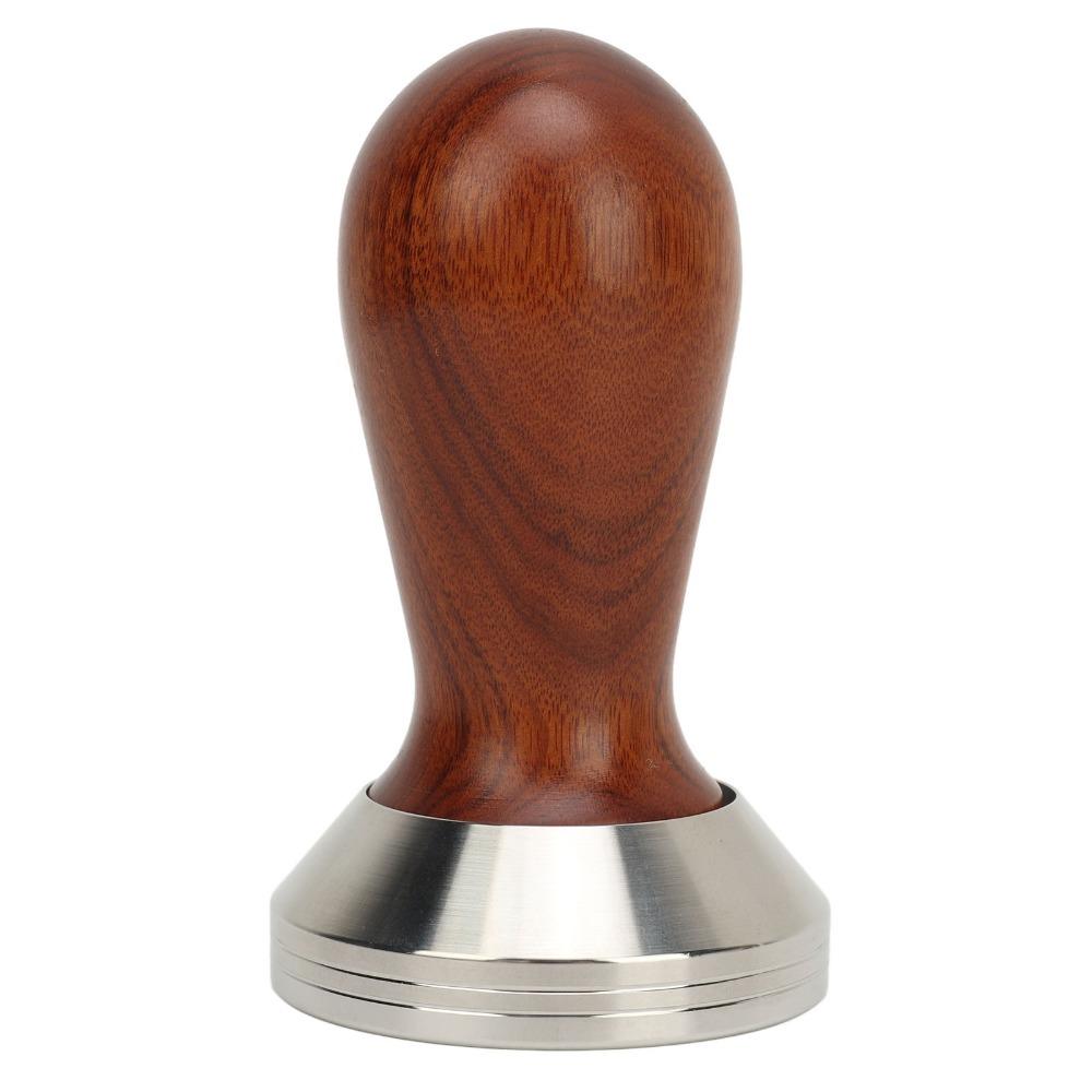Detachable Coffee Tamper Wooden Handle Coffee Press Tamper Accessory Hand Press  Coffee Making 53mm