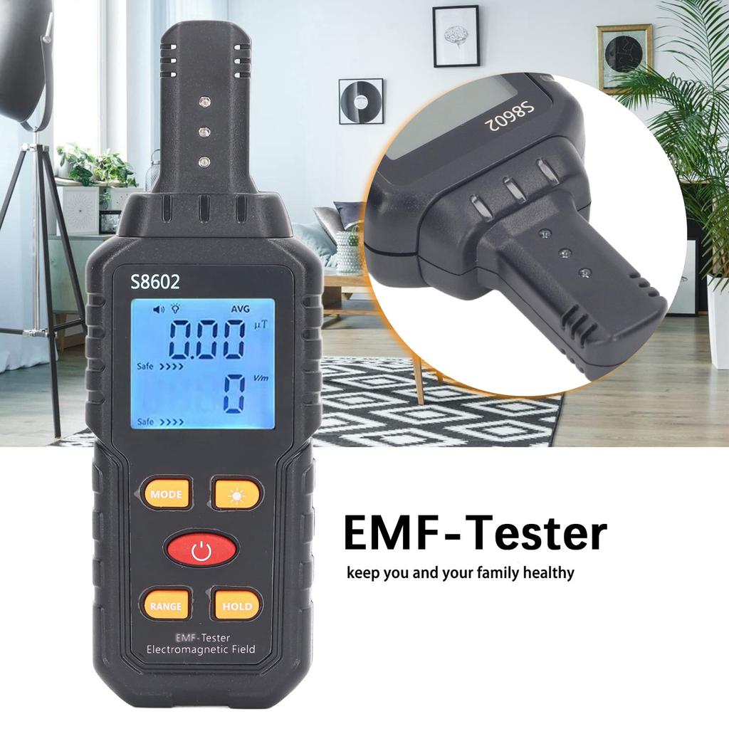 3 in 1 EMF Meter Electromagnetic Field Radiation Detector EMF Tester for Home EMF Detector Ghost Hunting Equipmetent