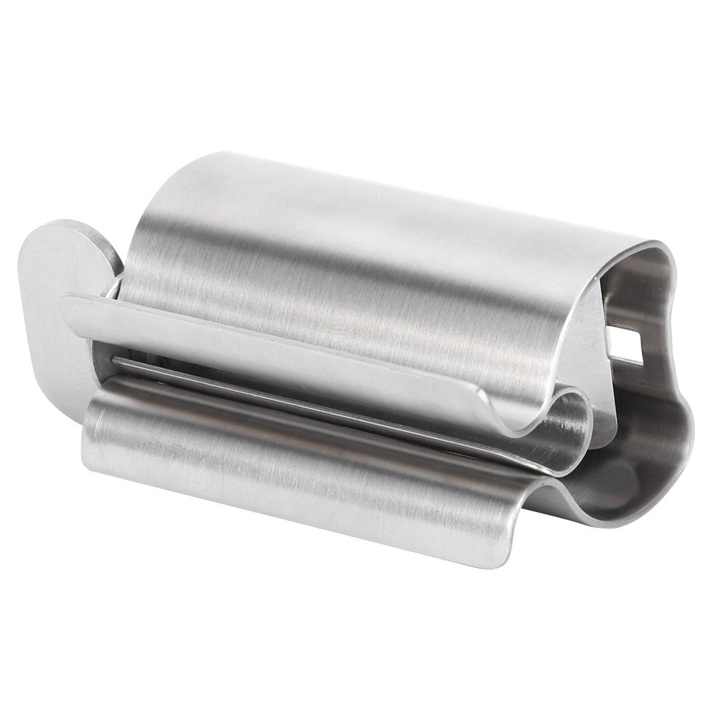 Stainless Steel Small Toothpaste Squeezer Dispenser Rollers Squeezing Tool for Face Cleanser
