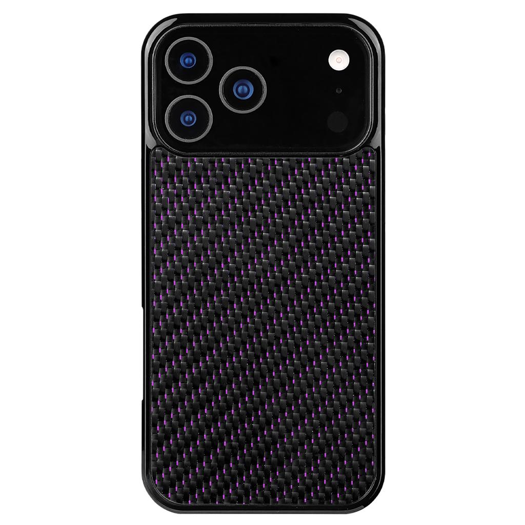 For iPhone 17 Pro Max Case Compatible with MagSafe Twill Texture Aramid Fiber TPU Shockproof Phone Cover