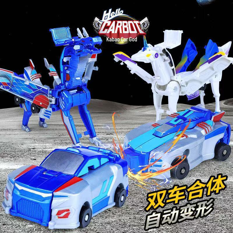 Offizielles Silverwing Dragon Magnetisches Verformungsspielzeugauto für Jungen und Mädchen