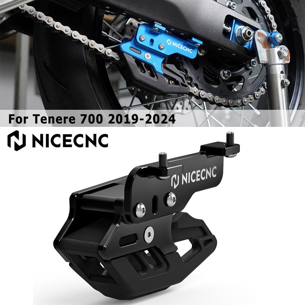 NICECNC For Yamaha Tenere 700 2019-2024 Motorcycle Chain Guide Cover Tenere 700 World Raid XTZ700 T700 Tenere 700 Accessories