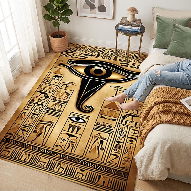 Eye Horus Living Room Nonslip Area Rug Soft Carpet For Bedroom Game Playroom Sofa Office Home Decor Doormat Christmas Gift C926149