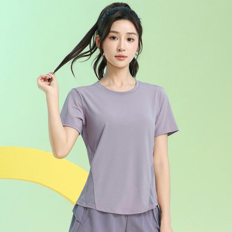 Women s Quick-Dry Mesh Sports Suit: Breathable, High-Elastic for Outdoor Runs, Gym, Dance, Yoga - Slim Fit Summer Wear 3XL