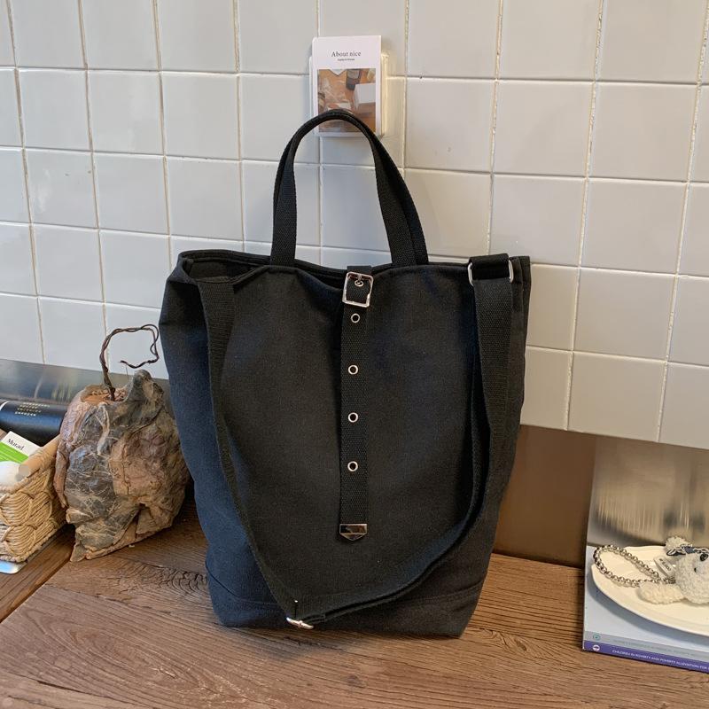 

Large capacity bag women s new shoulder messenger bag casual fashion handbag trendy commuter tote bag чорний