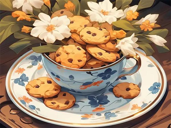 Full Square Round 5D Diamond Painting Coffee Cake Home Decor Embroidery Mosaic Food Landscape Wall Art