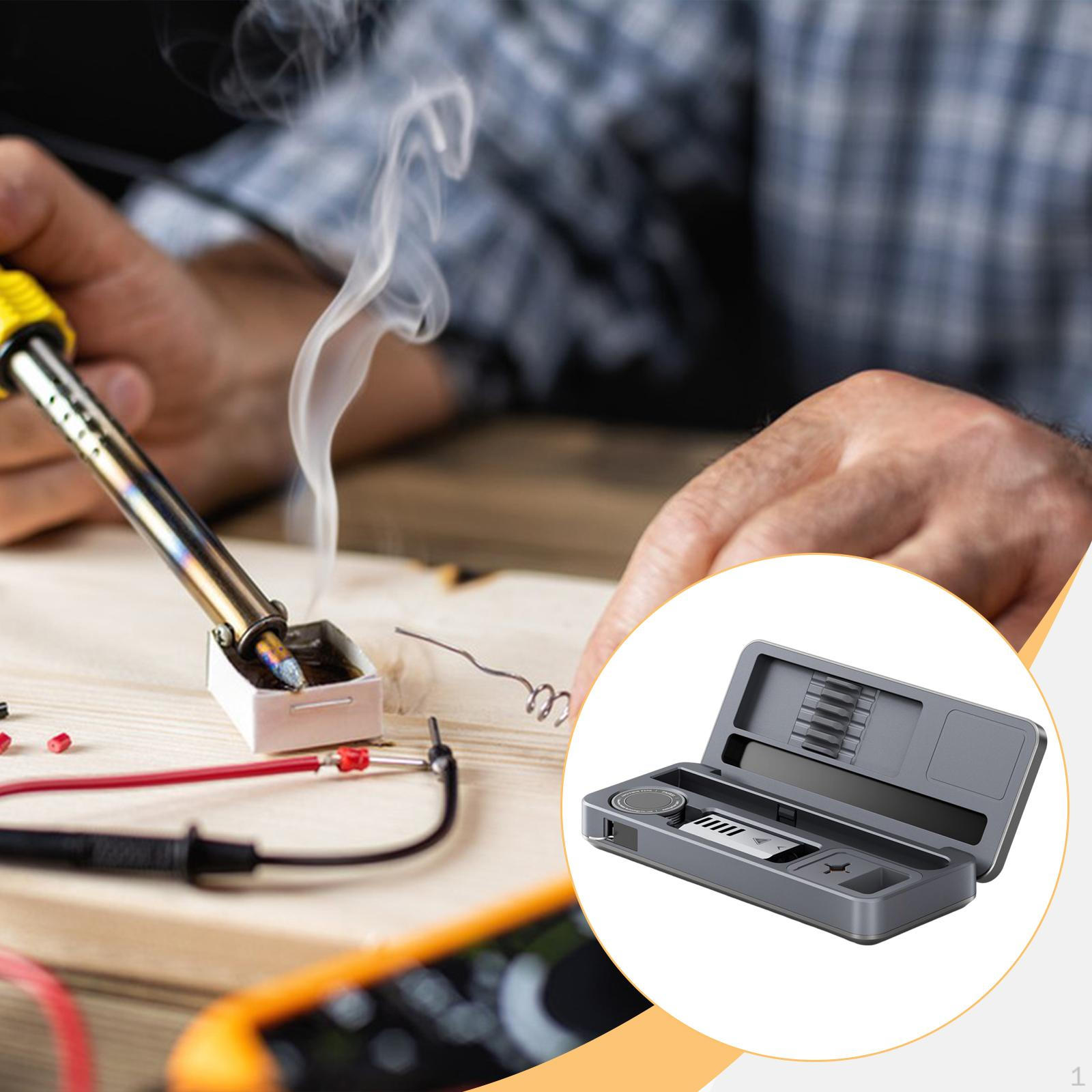 

, Practical, And Handy Temperature-controlled Electric Soldering Iron with Accessories for Style A