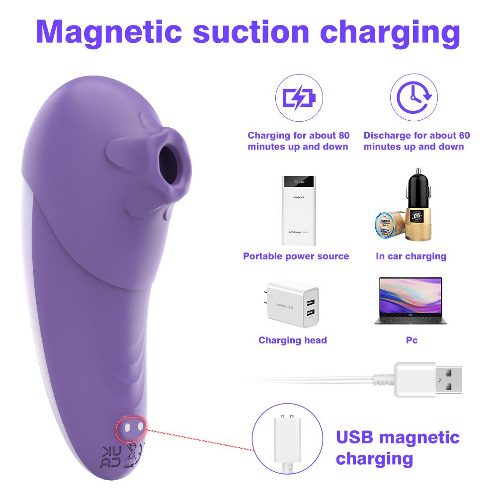 Powerful Clit Sucker Vagina Sucking 2 In 1 Vibrator for Women Vibrator Female Sex Toy for Adults 18