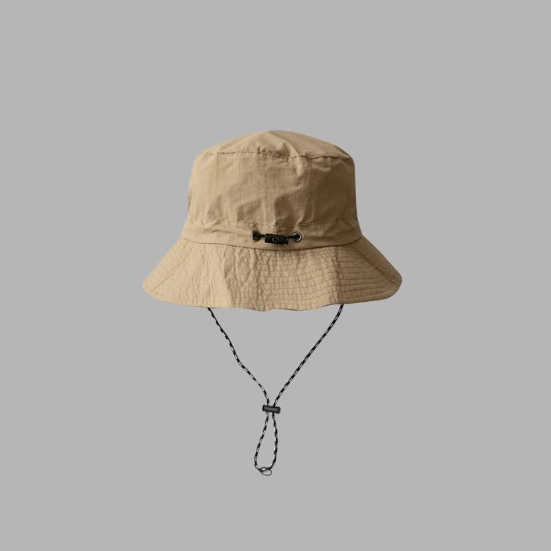 Waterproof fisherman hat can store summer thin quick drying sun hat, outdoor hiking sun protection basin hat