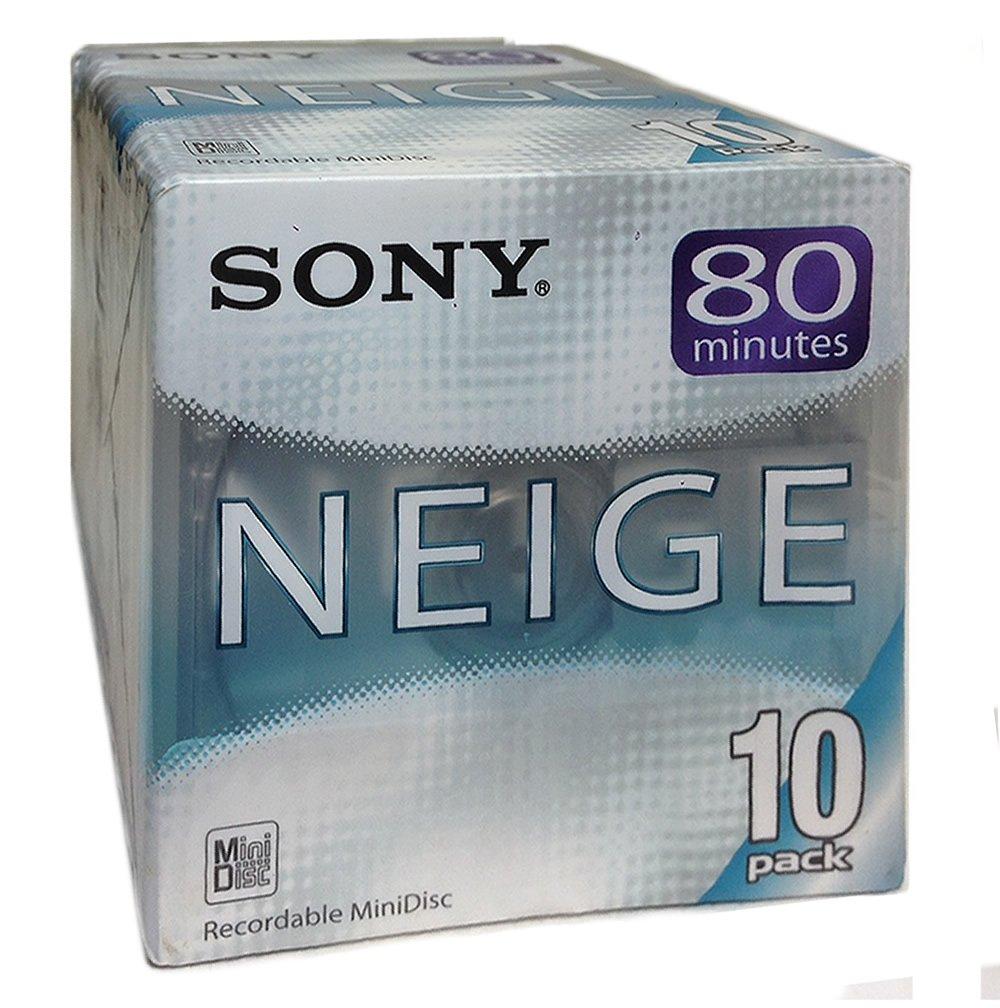 

SONY MD 80 минут 10PACK NEIGE 10MDW80NEB (Мини-диск) (Неж)