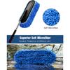 Car Duster, Extendable Long Handle Microfiber Car Duster Exterior Scratch Free Car Cleaning Tool, Car Dust Brush for Truck, SUV, RV, Motorcycle and