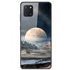For Coque Samsung Note 10 Lite Case Tempered Glass Planet Space Cover for Samsung Galaxy Note10 Lite Case S10 Lite Glass Case