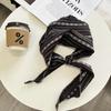 New Soft Triangle Scarf Cashew Print Floral Decorative Scarves Neck Head Scarves Long Cotton Linen Bandanas Shawl Headband