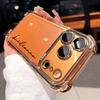 Personalized  Name Personalized Plating Four Corner Anti Drop TPU Phone Case for iPhone 17 16 15 14 13 Pro Max Air