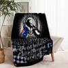 Football Club Print Blanket - Soft & Comfortable, for Bedroom, Travel, Sofa, Home Decoration - Birthday Christmas Gift for Friend