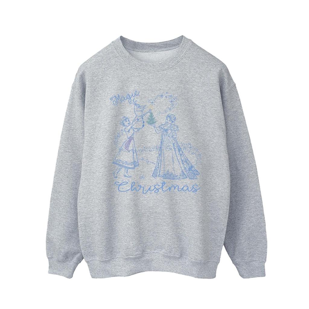 Disney Mens Frozen Magic Christmas Sweatshirt