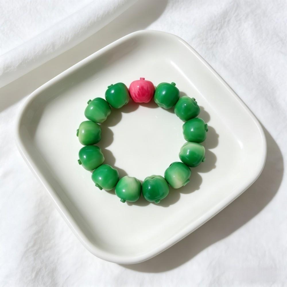 Elastic Rope Fruit Resin Bracelet Cartoon Y2K Beaded Bracelet Birthday Party Favor Gifts Style 11