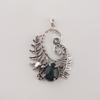 Natural Moss Agate Gemstone 925 Sterling Silver Women Jewelry Unique Design Pendant 1.8'' For Gift CP-42-24