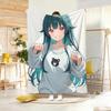 Animation GGreenHairS GirlS Throw Soft Warm Throw Blanket for Bedroom Living Room Bed Travel Camping Picnic Gift