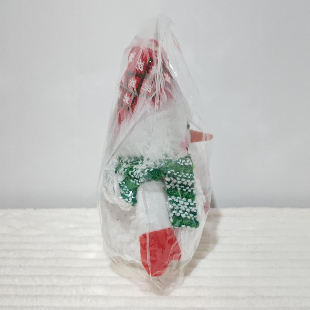 Haobei Light-Up Snowman Christmas Ornament with Snowflakes - Perfect Children's Gift