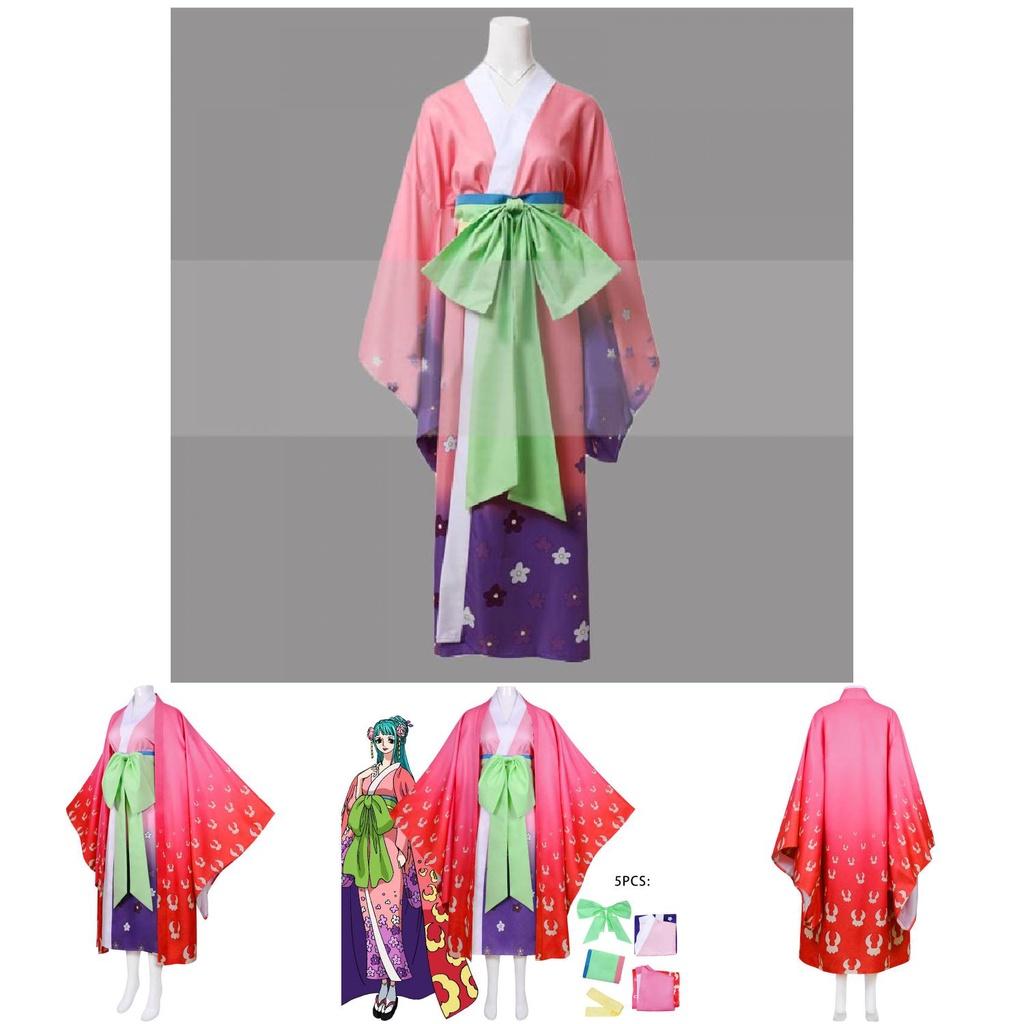 Authentic Japanese Kimono Suit For One Piece Fans Kozuki Hiyori