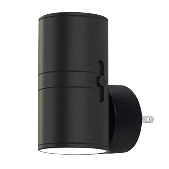 

Ночник с датчиком движения, с регулируемым теплым белым светодиодом, двухсторонняя подсветка, настенный светильник, вращающийся на 90 градусов, для спальни, прихожей, кухни US Plug 1pc чёрный