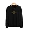Men's 3D Little Bee Fleece Lined Crew Neck Sweatshirt for Autumn/Winter