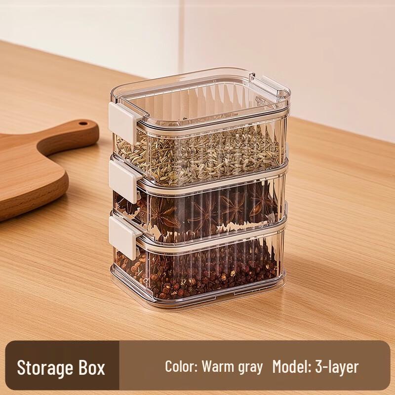 Stackable Spice and Seasoning Jars