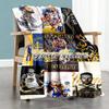 Curry Personalized Text Blanket Throw Customizable Blanket Durable Comfort Versatile For Nap Seaside Picnics Bed Allseason Use