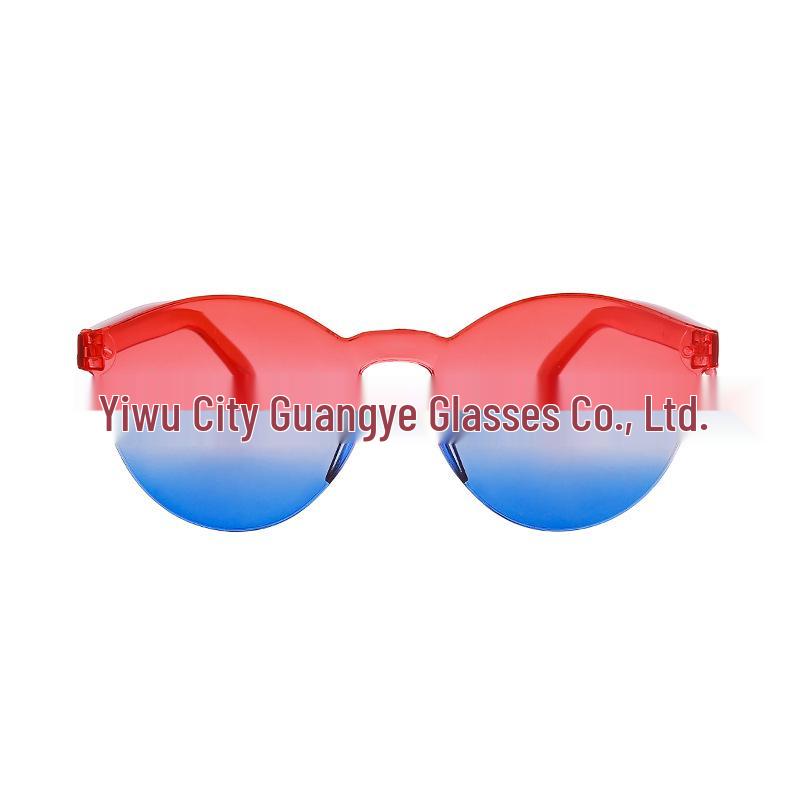 

American Flag Peace Sign Glasses - Cross-Border Party & World Cup Decoration for Independence Day