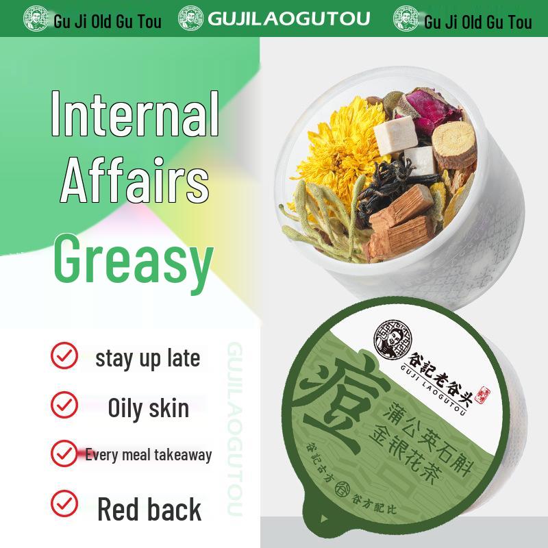 Dandelion Dendrobium Herbal Tea: Pimple Control with Chrysanthemum, Goji, and Cassia Seed