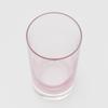 Otsuka Glass "Pinsale" Tumbler, Glass Cup, Approx. 250ml, Pink, Made in Japan, 6224-722-4-1P