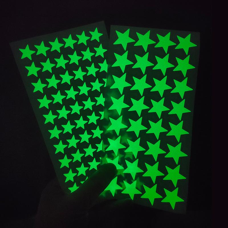 Colorful Luminous Star Wall Stickers for Kids' Rooms