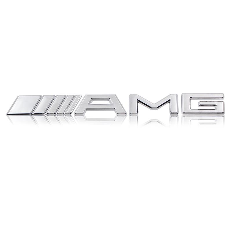 Car 3D Metal Super Custom Limited Body AMG Emblem Badge Decals Auto Tail Sticker For Mercedes-Benz W166 W212 W204 C E ML GL GLK