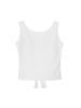 Sexy Bow Halter Sling Vest French with Chest Pad Inside Niche Outside Sleeveless Top