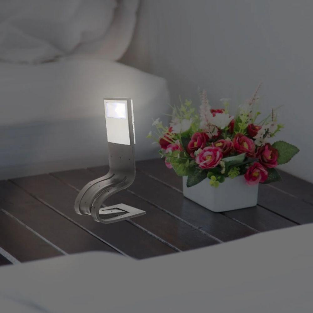 3-color Light Reading Light Clip 4 Gear Dimming Eye Protection Light Book Clip Light  Desktop Table
