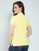MONTE CARLO Womens Printed Collar Neck T-Shirt