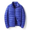 Men's Gray Lightweight Short Down Jacket - 2024 Autumn/Winter Trendy Casual Style