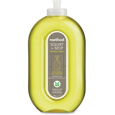 Hard Floor Cleaner Plant-Based Biodegradable No Rinse Ergonomic Spray Lemongrass Indoor Use Linoleum Vinyl Tile Laminate