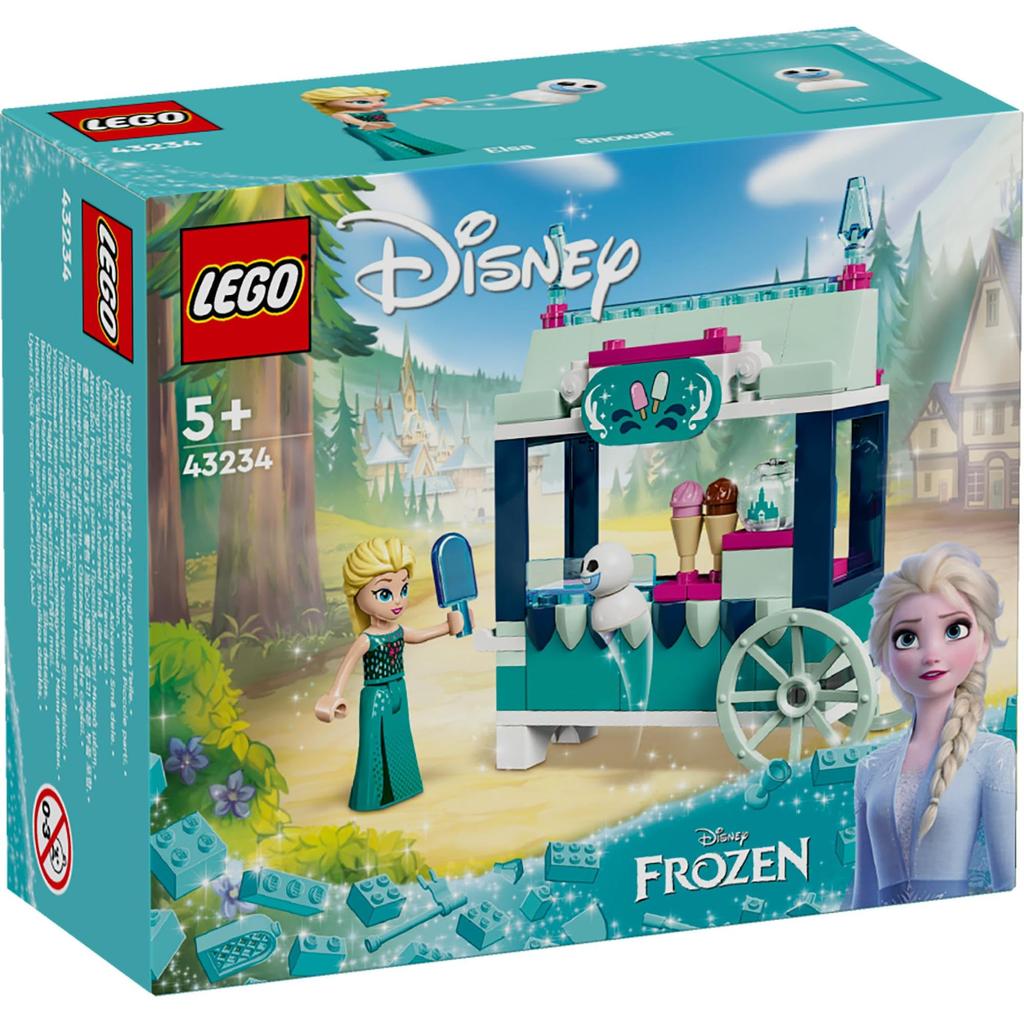 LEGO Disney Princess Elsa Ice Snack Toy Present Birthday Block Educational Christmas Girl Boys Children 5 Years Old 6 Years Old 7 Years Old 8 Years