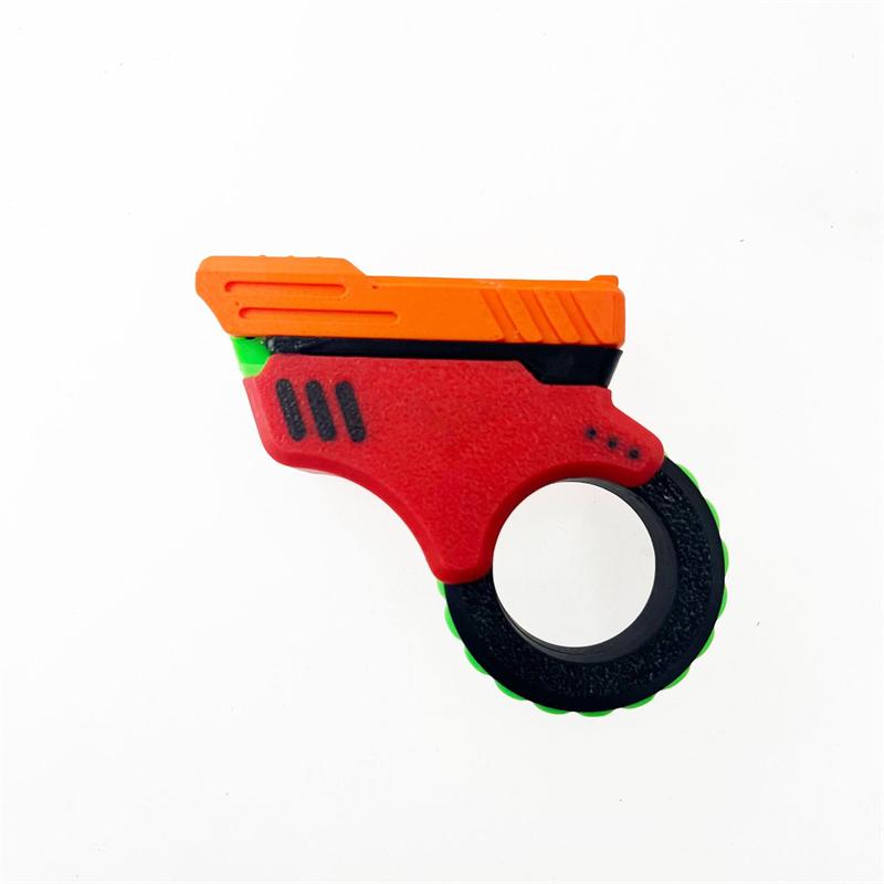 Creative Zoom Gun Fidget Toys 3D Printed Fidget Slider EDC Plastic Adult Stress Relief Toy ADHD Anxiety Relief Toy Idea Gifts