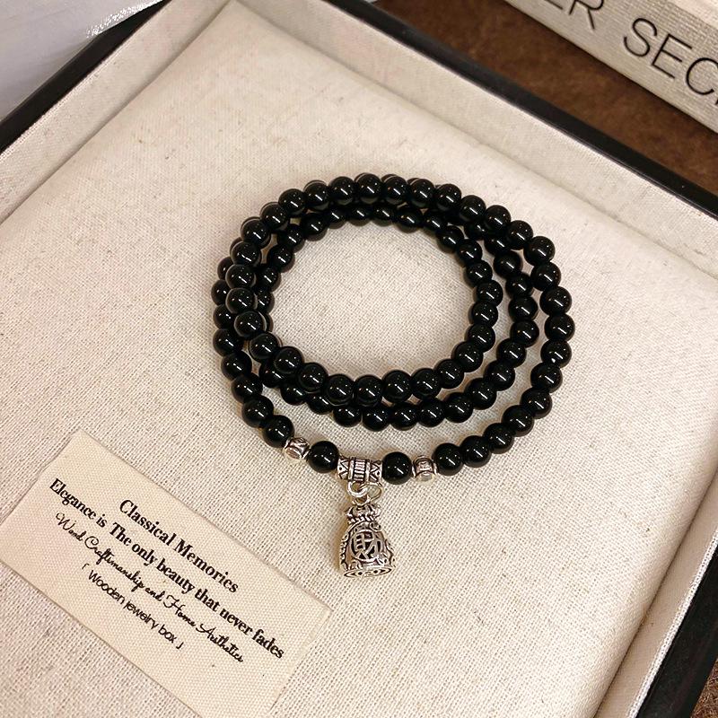 2024 Hot-Selling Women's Luxury Natural Stone Beaded Bracelet - Ethnic Chinese Style